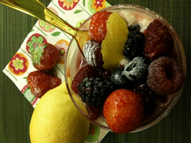 Berries and Mascarpone Sorbet Recipe