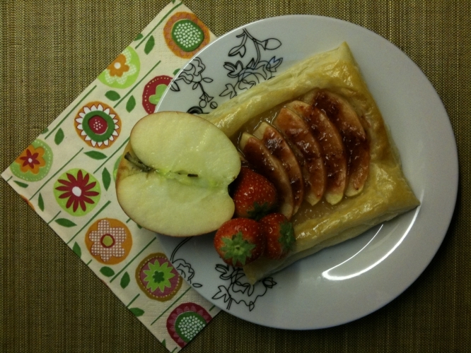 Puff Pastry Apple Tarts with Jam Recipe