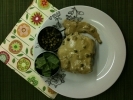 Steak with Green Peppercorn Sauce