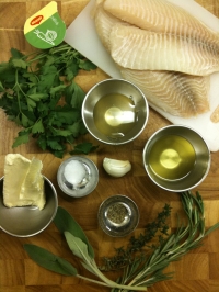 Ingredients for Fillet of Cod with Honey and Herbs