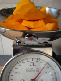 Ingredients for Pumpkin Risotto