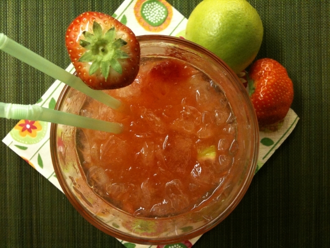 Strawberry Caipiroska Recipe