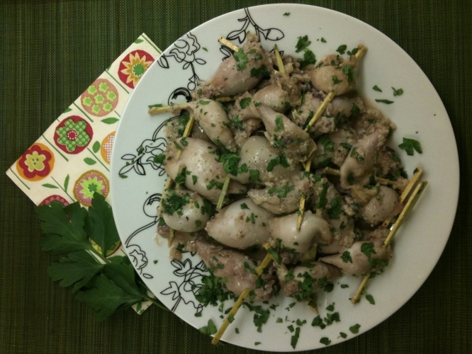 Stuffed Squid Recipe